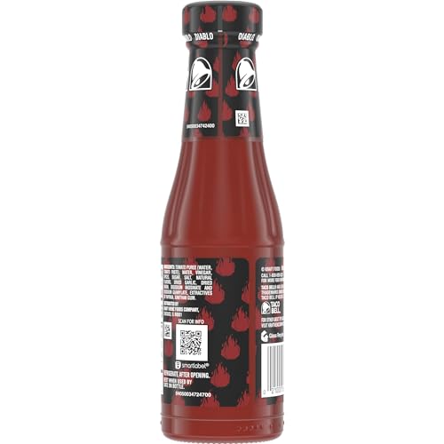 Taco Bell Diablo Sauce (7.5 oz Bottle)