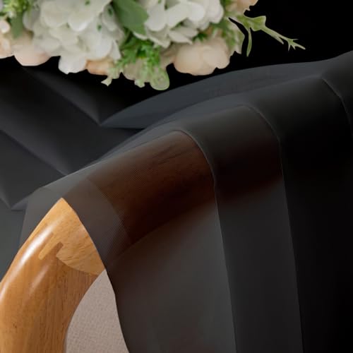 Chyhomenyc Sage Green Sheer Curtains 45 Inch Long 2 Panels, Short Voile Rod Pocket Drapes for Dinning Small Windows Bathroom Living Room Bedroom, 42Wx45L Inches