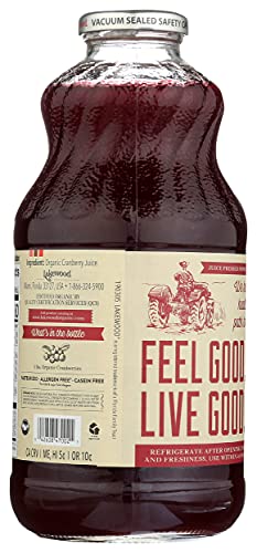 Lakewood Organic Cranberry Juice, 32 Fl Oz