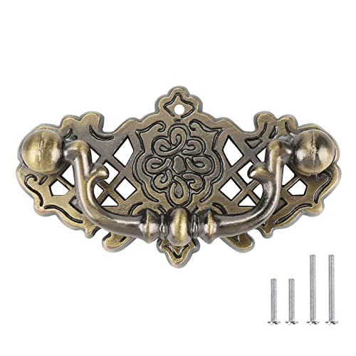 15 Pack Copper Drawer Pulls Vintage Cabinet Pulls Antique pulls for Dresser Closet Cupboard 2 inch Center to Center