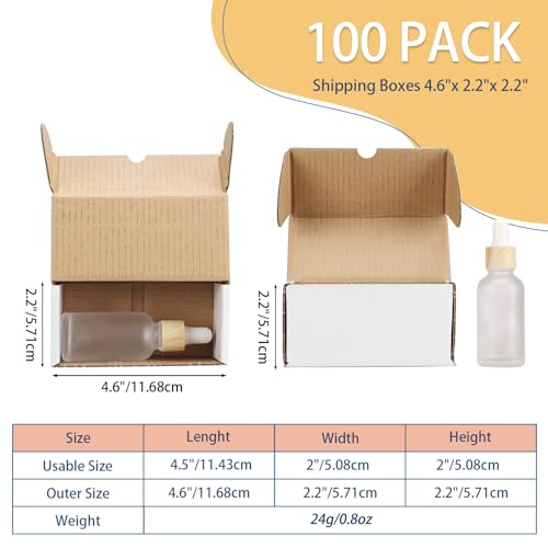 ZBEIVAN 9x6x3 White Shipping Boxes Set of 25, Corrugated Cardboard Mailer Boxes for Packaging Small Business Mailing Gifts