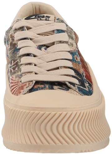 Circus NY by Sam Edelman Women's Tatum Sneaker, Natural Multi, 6