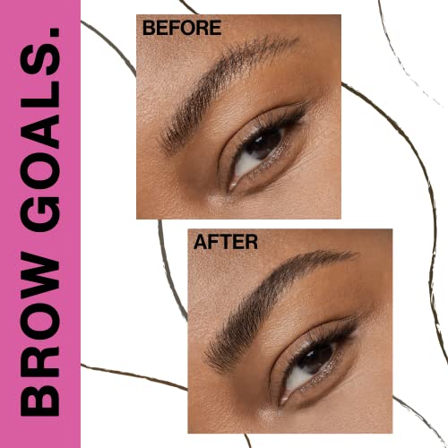 wet n wild Ultimate Brow Micro Eyebrow Retractable Pencil, Ash Brow, Ultra Fine 1.5mm Tip, Draws Tiny Brow Hairs