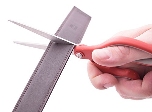 Anson Belt & Buckle - 1.5" Full Grain Leather Ratchet Belt Strap (Strap Only) (Full Grain Leather, Black)