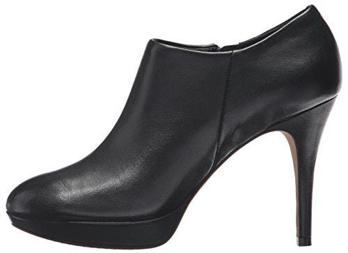 Vince Camuto Women's Elvin Platform Bootie Fashion Boot, Black Nappa, 12
