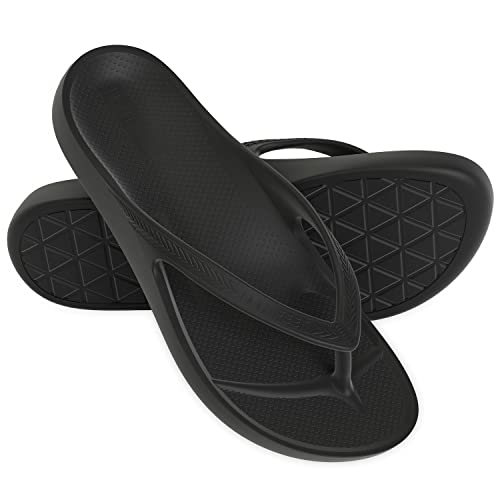 LightFeet Arch Support Flip Flops – Australian Podiatrist-Designed Orthotic Footwear for Women & Men | Prevent Tired Leg & Promote Comfort | Waterproof, Lightweight & Made From Recycled Materials