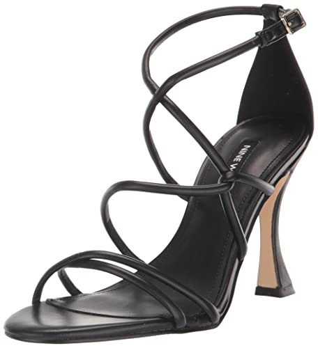Nine West Women's BESASY Heeled Sandal, Cool Purple 530, 10