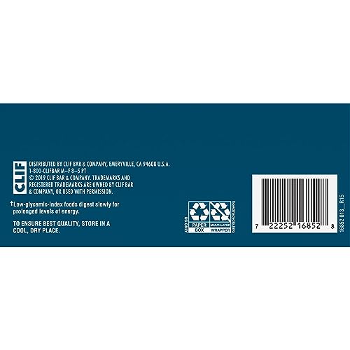 CLIF Builders - Chocolate Mint Flavor - Plant Based Protein Bars - Gluten Free - Non-GMO - Low Glycemic - 20g Protein - 2.4 oz. (6 Pack)