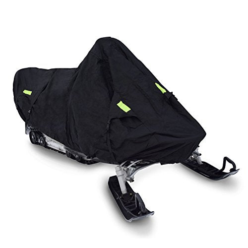 Budge SM-6 Sportsman Snowmobile Cover, Trailerable, Medium, 115" L x 51" W x 48" H,Black