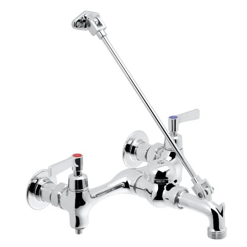 Speakman SC-5812 Commander Hot and Cold Service/Utility Sink Faucet for Janitor Closets, Kitchens, or Garages, Polished Chrome