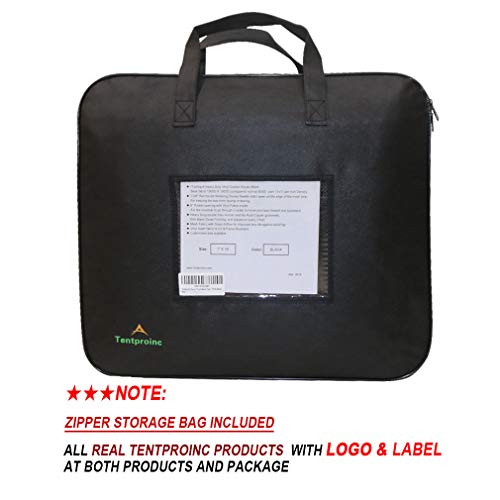 Leaveshade Dump Truck Mesh Tarp 8'X18'-Tentproinc Heavy Duty Cover with 6'' Pocket, No Rust Thicker Copper Eyelets, Reinforced Double Stitch Webbing Ripping Tearing Stop, Zip Bag Packed