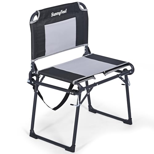 SUNNYFEEL Oversized Stadium Seat for Bleachers with Back Support Extra Wide, Bleacher Stadium Seats Chairs with Backs Portable Bleachers Seat with Hook for Sports Events Baseball Soccer Benches