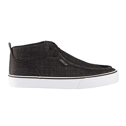 Lugz Men's Strider 2 Denim Classic Moc Toe Fashion Sneaker, Navy/White,12 M US