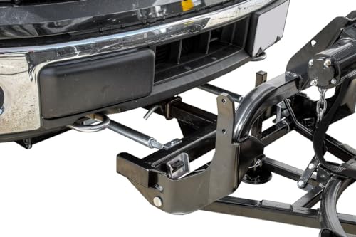 DK2 AVAL8219 Universal SUV/Truck Heavy Duty Snow Plow Kit 82 x 19 x 2 Inch Receiver Mount, Black