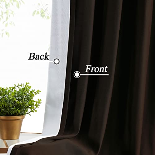 Central Park Sage Green Pinch Pleat Full Blackout Window Curtain Luxury Silk Panels with Blackout Liner Thermal Insulated Drapes for Bedroom with 12 Hooks (Ring not Include), 58"x108", 1 Panel