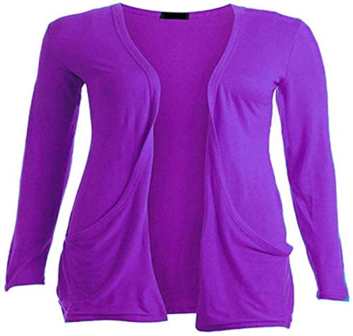 Loxdonz Kids Girls Boyfriend Cardigan Open Front Casual Long Sleeve Fashion Top with Pockets Age 5-13 Years (11-12 Years, Turquoise)