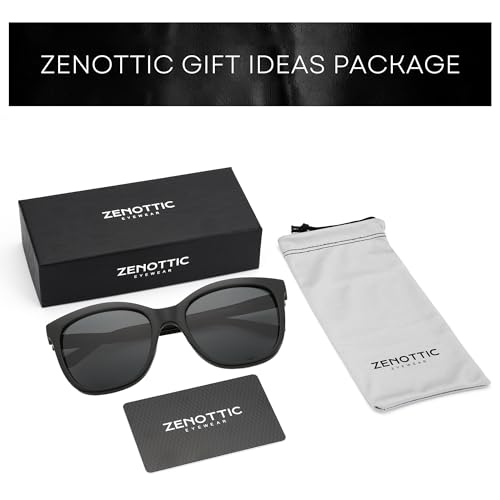 ZENOTTIC Polarized Sunglasses for Women UV400 Protection Retro Cute Fashion Cateye Sun Glasses