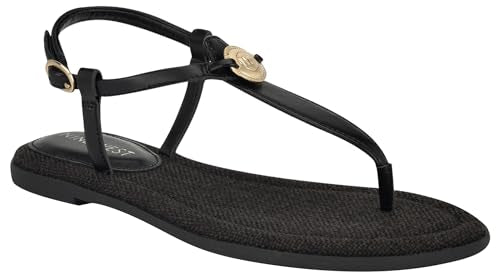 Nine West Women's Dayna Sandal, White 140, 10