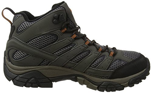 Merrell Men's Moab 2 MID GTX High Rise Hiking Boots, Grey Beluga, 11.5