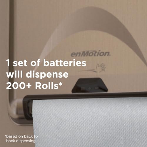 Georgia-Pacific enMotion 8" Recycled Paper Towel Rolls By GP PRO, White, 700 Feet Per Roll, 6 Bulk Paper Towel Rolls Per Case, 89430