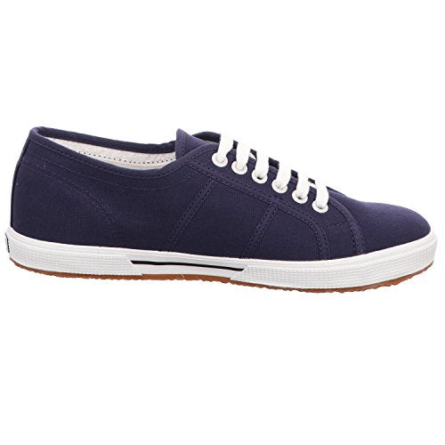 Superga Unisex Casual Low-Top Sneakers, White, 7 US Women