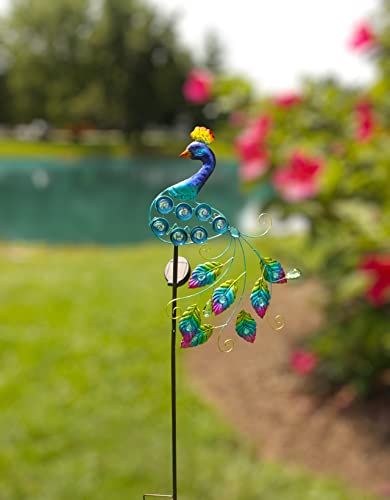 Red Carpet Studios 34357 Solar Stake, Peacock