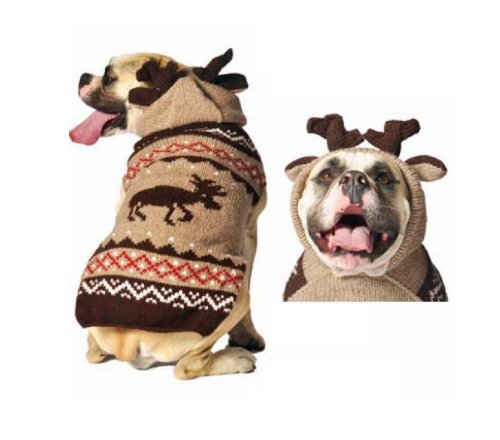 Chilly Dog Moosey Hoodie (XX-Small)