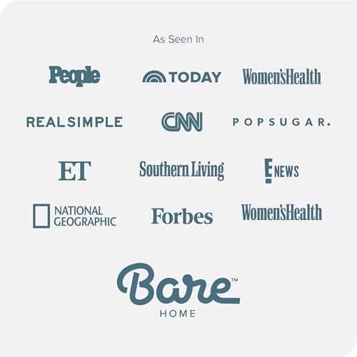 Bare Home Comforter Set - Full Size - Ultra-Soft - Goose Down Alternative - Premium 1800 Series - All Season Warmth (Full, Light Blue)