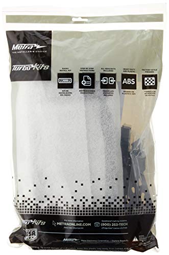 Metra 99-7016GHG Single DIN Dash Kit for Select 2014 and Mitsubishi Mirage Vehicles (Charcoal)