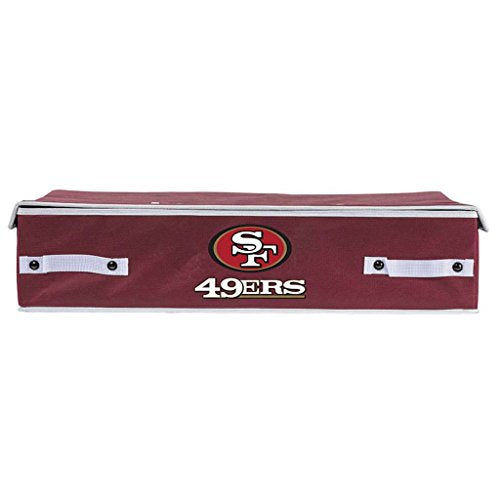 Franklin Sports NFL Jacksonville Jaguars Under The Bed Storage Bins - Large, 26 x 18 x 6 - Inch