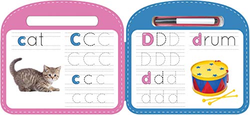 Write & Wipe ABC - Children's Novelty Learning Board Book - Wipe Clean - Alphabet - Educational