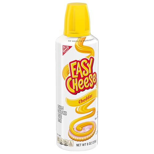 Easy Cheese Cheddar Cheese Snack, 8 oz