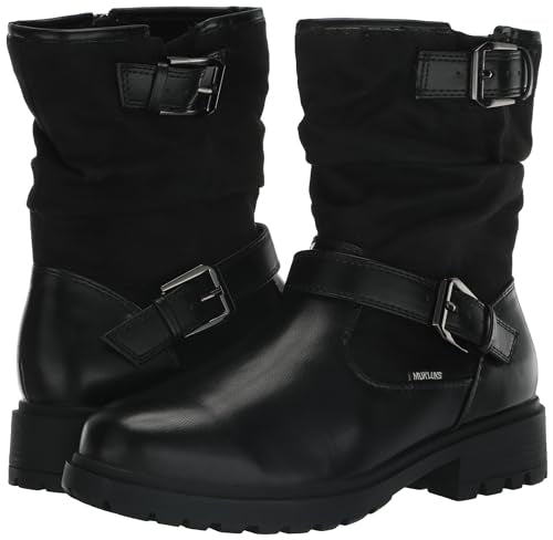 MUK LUKS Women's Scarlett Sabrina Fashion Boot, Brown, 8.5 Wide