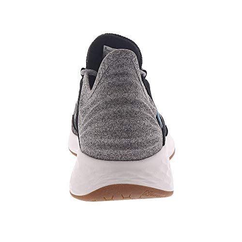 New Balance Women's Fresh Foam Roav V1 Running Shoe, White/Black/Surf, 7
