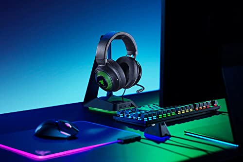 Razer Kraken Ultimate – USB Gaming Headset (Gaming Headphones for PC, PS4 and Switch Dock with Surround Sound, ANC Microphone and RGB Chroma)