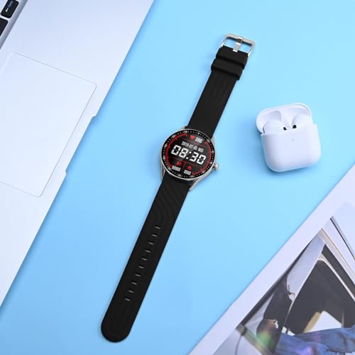 Anbeer Silicone Watch Band for Men and Women,20mm Quick Release Replacement Watch Strap,Stainless Steel Buckle