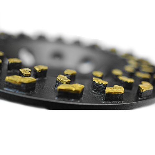Megatron 4" Diamond Cup Grinding Removing Disc Wheel for Concrete, Paint, Epoxy, Glue and Mastic with CDB New Technology (Megatron 4")