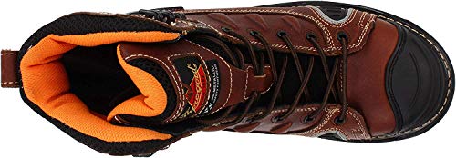Thorogood GEN-Flex2 6” Composite Safety Toe Work Boots For Men - Breathable Heavy-Duty Toe Cap Boots With Goodyear Storm Welt, Slip-Resistant Outsole and Comfort Insole, Black - 9.5 W US