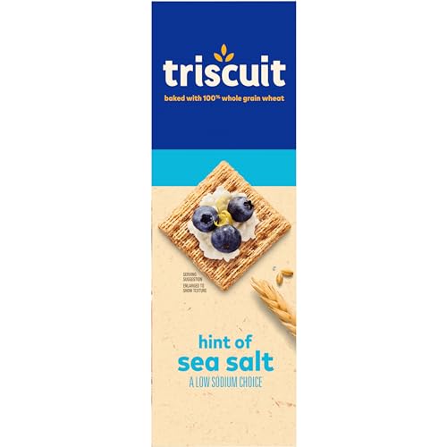 Triscuit Organic Original Whole Grain Wheat Crackers, Organic Crackers, Vegan Crackers, 6 - 7 oz Boxes