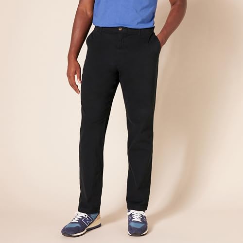 Amazon Essentials Men's Slim-Fit Casual Stretch Chino Pant, Olive, 36W x 32L