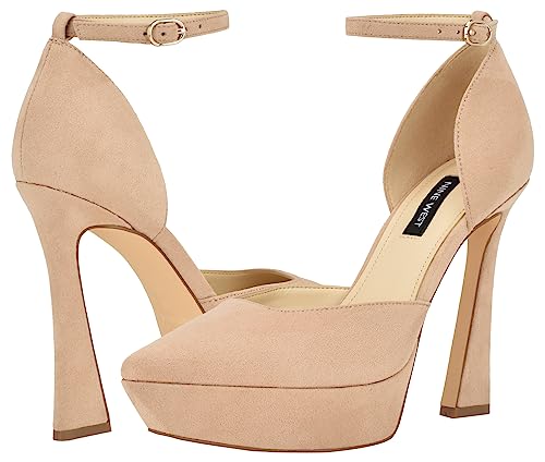 Nine West Women's Laken Pump, Fuschia Pink 660, 5.5