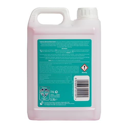 TripleWax Vortex Blast, Snow Foam Car Shampoo, 85 fl oz