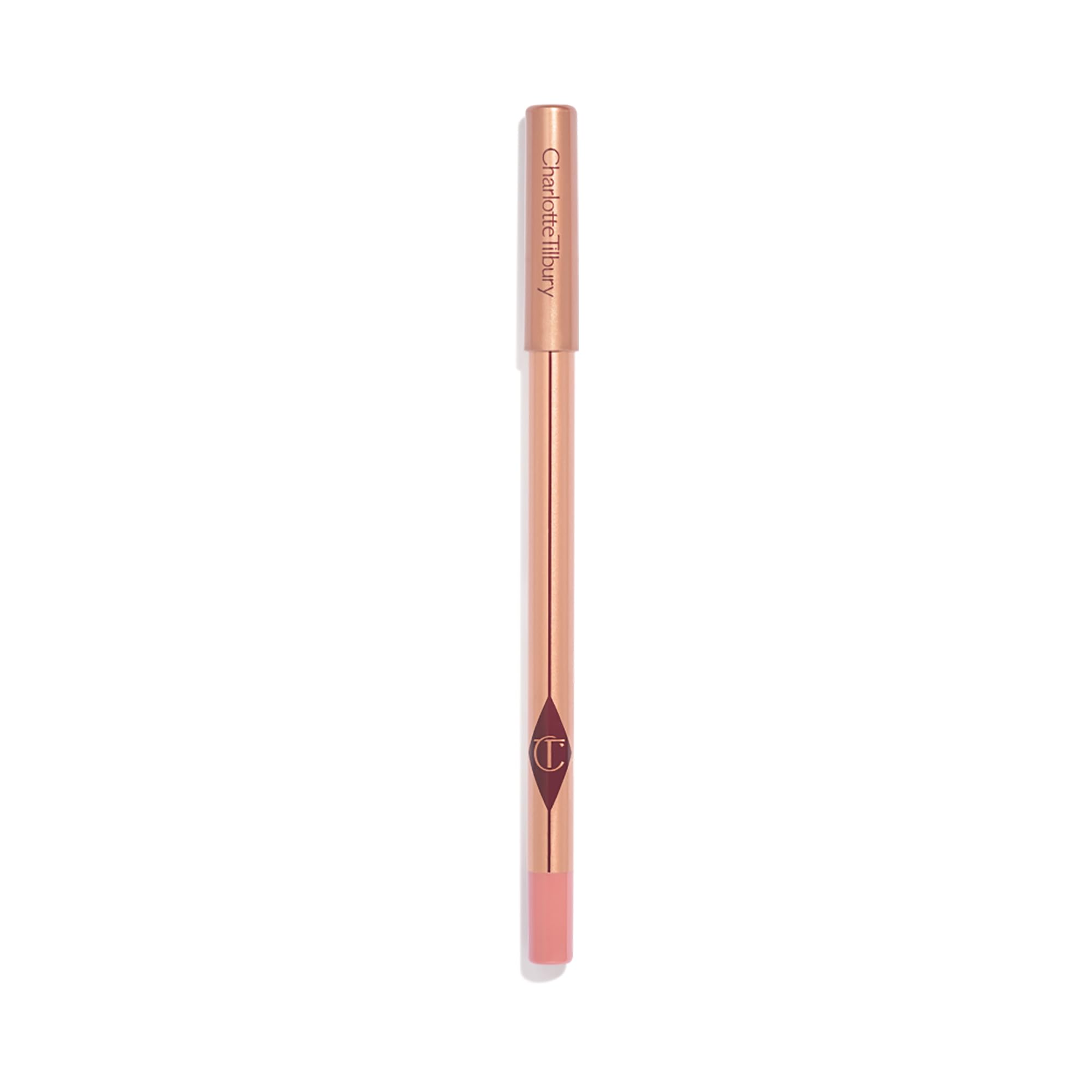 Charlotte Tilbury Lip Cheat Lip Liner Pencil - Gives Lips a Fuller-Looking, Defined Pout - Enriched with Jojoba Oil & Hyaluronic Acid - Waterproof, Smudge-Proof & Transfer-Proof - Pillow Talk Fair