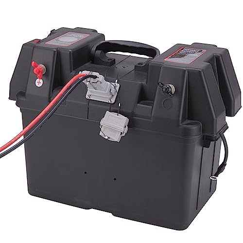 ANKG 50Amp 10Awg Battery Quick Connect Electric Forklift Cable with O Ring Terminal,2Pcs 32cm/1ft with Quick Connector for Carts, Sightseeing Car, Batteries, Motors,Tractors(Grey)