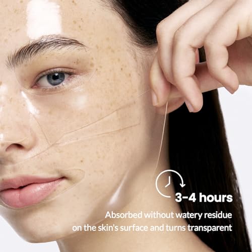 BIODANCE Hydro Cera-nol Real Deep Mask, Overnight Hydrogel Mask, Soothing, Moisturizing, Nourishing, 1.19oz(34g) x 4ea