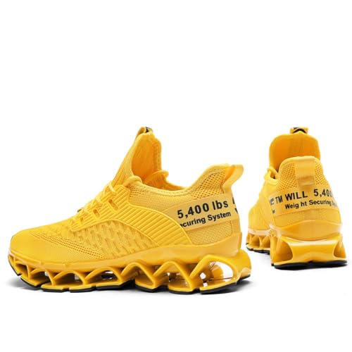 Womens Ladies Blade Running Shoes Comfortable Fashion Non Slip Sneakers Work Tennis Walking Girls Boys Shoes Fluorescent Green