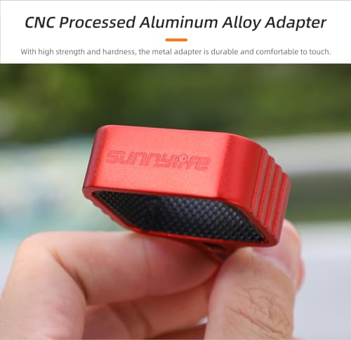 LIBOQIAO Expanding Mount Holder for DJI Osmo Pocket 3, Metal Expansion Bracket Frame for Pocket 3 Camera Adapter Mount Metal Adapter Bracket, Osmo Pocket 3 Accessories (Black)