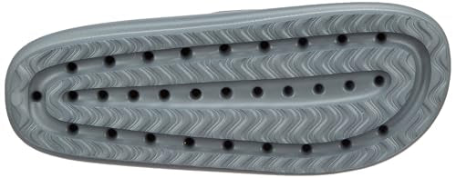 SKECHERS Men's Slide Sandal, Charcoal, 13