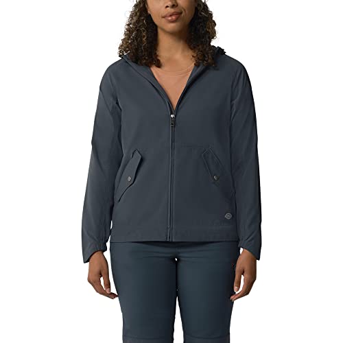 Dickies Women's Performance Hooded Jacket, Airforce Blue