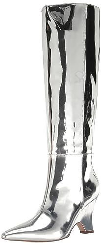 Sam Edelman Vance Fashion Boot Soft Silver 10 Medium